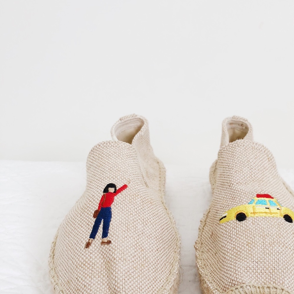 Soludos Taxi Platform Smoking Slipper